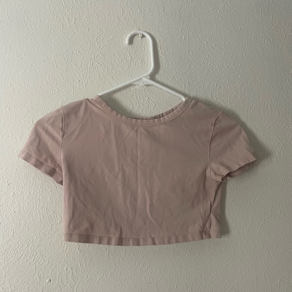 H&M Light Pink Crop Top